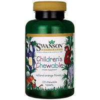 Swanson Children's Chewable Multivitamin 120 Chwbls