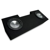 Compatible with 1982-1992 Pontiac Firebird Coupe Harmony A122 Dual 12" Sub Box Enclosure Package