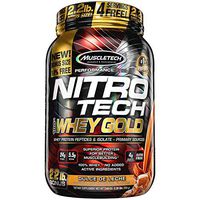 MuscleTech Nitrotech Whey Gold/Isolate/Peptides, Dulce De Leche, 40 Ounce