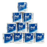 ROTORS 10 Roll Toilet Paper Skin-friendly & Ultra Soft Paper Towels Premium Household Towel Tissue for the Washroom, Kitchen Workshop or Restaurant