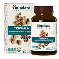 Himalaya Organic Triphala 60 Caplets for Colon Cleanse 688mg, 2 Month Supply