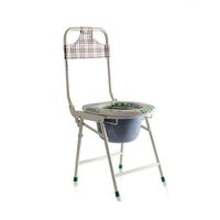 WANGJINLI Commode Chair Pipeline Spray Collapsible with Bucket Elderly Pregnant Women Toilet