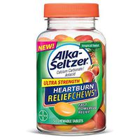 Alka-Seltzer Ultra Strength Relief Chews Tropical Twist, 50 Count