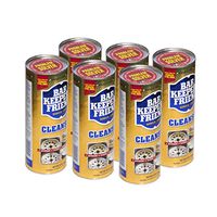 Bar Keepers Friend Powder Cleanser 21 oz - Multipurpose Cleaner & Stain Remover - Bathroom, Kitchen & Outdoor Use - for Stainless Steel, Aluminum, Brass, Ceramic, Porcelain, Bronze and More (6)