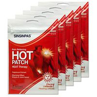 SINSINPAS Hot Patch, 5 Pack (10 Patches Total)