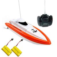TOYEN RC Boat for Adults & Kids High-Speed Electronic Remote Control Racing Boat for Pools and Lakes