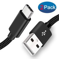 USB C Cable, 6 ft Fast Charger Type C Cable (USB C to USB 2.0 A Charger Cord) for MacBook,Samsung Galaxy S10/S10+/S9/S9+,S8 Pixel 2XL 3XL, OnePlus 6 6T,Nintendo Switch, GoPro Hero 7 6 5 LG V20 V30 G5