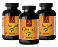 Weight Management Formula - Natural Olive Leaf Extract 500MG - Antioxidant Anti Aging - 3 Bottle (180 Capsules)