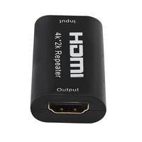 Tangxi Mini HDMI Repeater Extender Up to 130 Feet Supporting 3D and 1080P 4Kx2K@60HZ HDCP2.2/1.4 EDID Passthrough CEC HDR Bandwidth