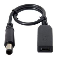 Semoic Dc 20V 7.4 5.0Mm for Dell Power Plug Pd to USB 3.1 Type C USB-C Charge Cable