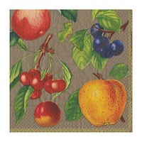 Caspari Luncheon Napkins (Pack of 20) Botanical Chintz Bronze 12891L