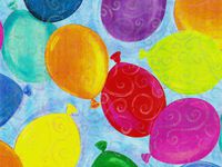 BALLOONS GALORE Gift Wrap 18"x417'Gift Wrap Half Ream Roll (1 unit, 1 pack per unit.)