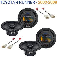 Compatible with Toyota 4 Runner 2003-2009 Factory Speaker Upgrade Harmony (2) R65 Package New