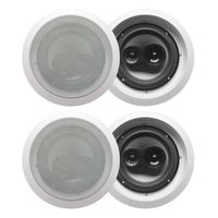 Acoustic Audio CS-IC83 in Ceiling 8" Speaker 2 Pair Pack 3 Way Home Theater 1400 Watt