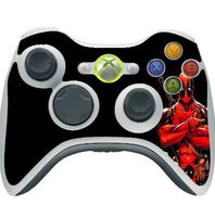 Comic Book Hero Xbox 360 Wireless Controller Vinyl Decal Sticker Skin by Compass Litho