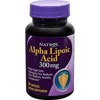 NATROL ALPHA LIPOIC ACID 300MG, 50 CAP 5 Pack