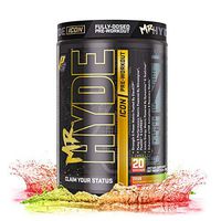 ProSupps® Mr. Hyde® Icon, Intense High Powered Energy, Focus & Pump, Premium Pre-Workout Powder, (20 Servings, Zeus Raspberry Lime Thunder)