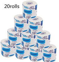 10 Rolls Toilet Paper Silky & Smooth Soft Professional Series Premium 3-Ply Toilet Paper,Home Kitchen Toilet Tissue,Highly Absorbent Hand Towels for Daily Use Funny Gift (20rolls)