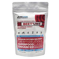 BEET'UMS - Great-Tasting Performance Chews - Get Your Beets on The go - Superfood - Nitric Oxide Supplement - Supports Stamina, Energy & Performance, Replace or Combine with Beet Root Powder