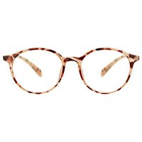 Blue Light Blocking Glasses Women, Lightweight TR90 Eyewear Frames Anti-Glare Clear Lenses Computer Glasses (Leopard - M)