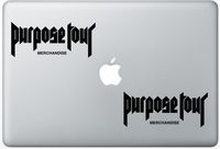 Purpose Tour Merchandise Logo FlashDecals1924 Set Of Two (2x) , Decal , Sticker , Laptop , Ipad , Car , Truck