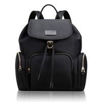 BOPAI Fashion Multipurpose Casual Daypack for Women Light Weight Travel Backpack Women Waterproof Shoulder Bag, Black