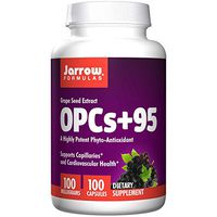 Jarrow Formulas - OPC 95 100mg, Grape Seed Extract, 100 Caps (Pack of 4)