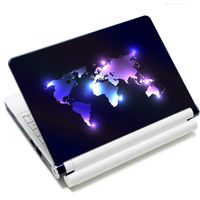 Laptop Stickers 15.6 inch Decal Skin Sticker Vinyl Removal Cute Funny Notebook Cover Art Fits 13.3" 14" 15.4" 15.6" HP Dell Lenovo Apple Mac Asus Acer (map 1)