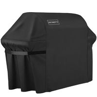 Homitt Gas Grill Cover, 60-inch 600D Heavy Duty Waterproof BBQ Cover with Handles and Straps for Weber Spirit II E-310, Genesis E/ S Series Gas Grills and Other Most Brands of Grill
