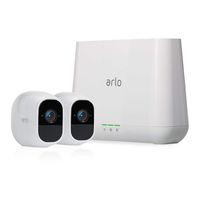 Arlo Pro 2 VMS4230P-100NAR Wireless Home Security Camera System with Siren, Rechargeable, Night Vision, Indoor/Outdoor, 1080p, 2-Way Audio, Wall Mount, 2 Camera Kit, White (Renewed)