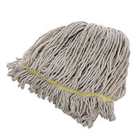 HUBERT Mop Head with 1" Headband 12 Ounce White 4-Ply Blend