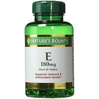 Nature's Bounty Vitamin E 180mg Pure DL-Alpha 120 Softgels