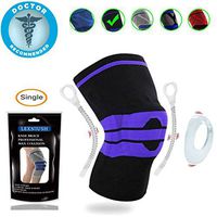 Professional Knee Brace Compression Sleeve - Best Knee Pads Knee Braces for Men Women, Medical Grade Knee Sleeves Support for Meniscus Tear, Arthritis, Joint Pain Relief, Sports Injury Recovery