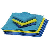 Schroeder & Tremayne The Original Microfiber 10-Pack Cleaning Cloths in Brights