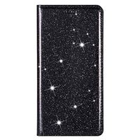 Samsung Galaxy S20 Ultra Case, Shockproof Bling Glitter PU Leather Diamond Wallet Cover with Magnetic Closure Card Slots Slim Fit Notebook Protective Cover Skin for Samsung Galaxy S20 Ultra black