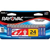 RVC82424LTJ - Ray-o-vac RAYOVAC 824-24LTJ AAA Alkaline Batteries (24 pk)