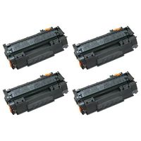 Amsahr C92298A HP C92298A, 4, 4+, 4M Remanufactured Replacement Toner Cartridge with Four Black Cartridges