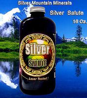 Silver Hydrosol 16 Oz. 50 PPM, Silver Mountain Minerals (Most Bioavailable, Medical Purity)