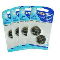 CR2032 3V Lithium Batteries ECR2032 DL2032 CMOS Coin Button Cell (8pc/4card)
