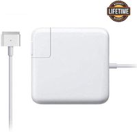 Compatible with Mac Book Pro Charger, AC 60W Magsafe Power Adapter Magnetic T-Tip Adapter Charger for Mac Book and 13-inch Mac Book Pro(After Late 2012) (White)