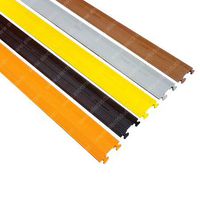 Home 'n' Office Small Drop Over Cord Protector - Length: 30" - Color: Black - 5 Pack