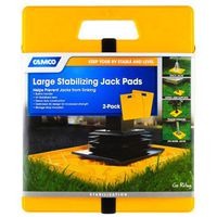 Camco Large 44541 Stabilizing Jack Pads, 2 Pack