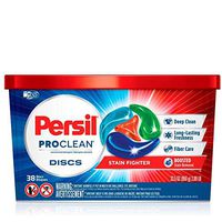 Persil ProClean Discs Laundry Detergent, Stain Fighter, 38 Count (Pack of 1)