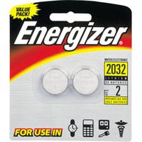 3V Coin Lithium Batteries - Energizer(2-Pack) (Size 2032)