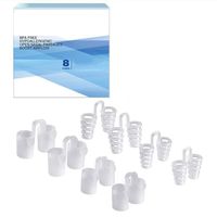 Snore Stopper Snoring Solution Devices, Stop Snoring Aids Devices Solution, Anti Snoring Chin Strap with Nose Vents Plugs, Anti Snoring Snore Stopper Nasal Dilators Reduction Device