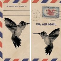HomArt Air Mail Matches Match Box Set Of 2 Long Handle