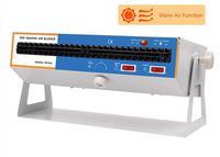 Hanchen Ionizing Air Blower Anti Static Ionizer Dual-Purpose Bracket Industrial Electrostatic Eliminator (110V 60Hz)