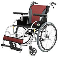 CHENJIU Transport Wheelchair with Lightweight Steel Frame, Folding Chair is Portable, Large 20 inch Back Wheels, 17 inch Wide Seat