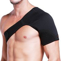 Hueglo Left Shoulder Brace for Women Men Rotator Cuff,Adjustable Shoulder Support for Shoulder Pain Relief，Dislocated AC Joint,Labrum Tear,Sprain,Soreness,Bursitis, Tendinitis,Shoulder Support Strap