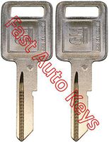 2(Pair) NEW GM Logo OEM IGNITION "A" Key Blank Uncut 320588 B48P B48 01154610 50-A